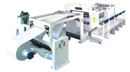 Automatic Paper Roll to Sheet Cutter Stacker, Automatic Paper Reel Sheeter Stacker