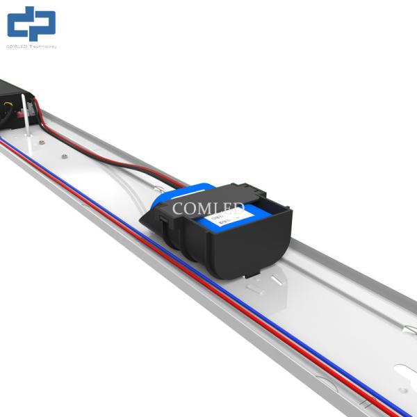 Luminaire réglette LED approuvé CE SAA C-Tick, IP65, tri-preuve, réglettes d'urgence, industriel, étanche aux intempéries, pour parking, entrepôt, tunnel