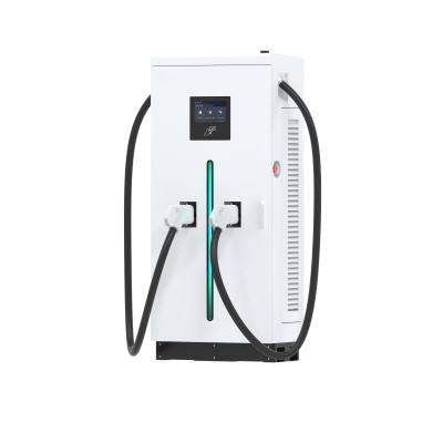 EV Car Charger CE/UL/GBT EV DC Charger 60kW - 240kW Touch Screen Doule Guns  Commerical Use Fast Charging