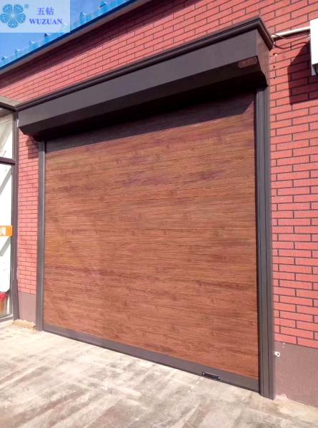 Modern Designed Electrical Aluminum Rolling Shutter Door For House / Office Buildings / Garage / Shop / Mall