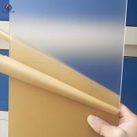 70% de transmission de la lumière feuille acrylique mate surface gelée Finition parfaite pour les produits