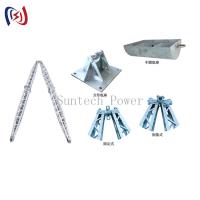 Une forme treillagent des travaux de construction de Gin Pole Tower Erection Tools
