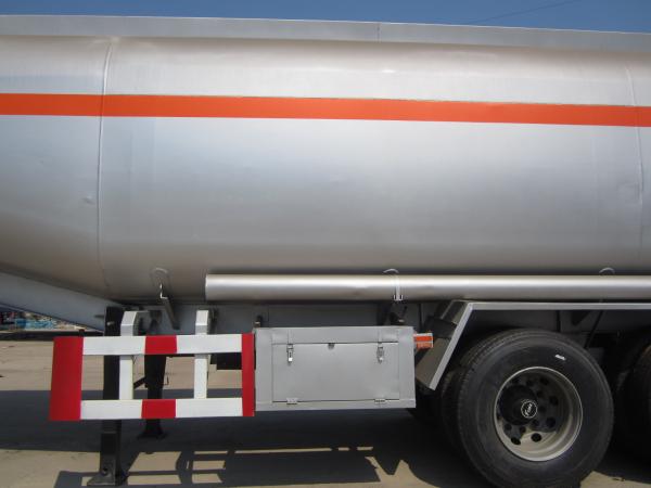 40000L tri Axle Oil Tank Trailer CCC para reabastecer semi o reboque de trator noun