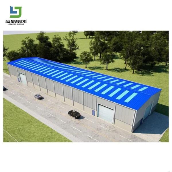 Lightweight Steel Structure Workshop with Corrosion Resistance