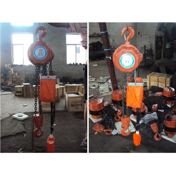 DHK 1 - 10 Ton Lifting Chain Hoist High Strength Chain Sling Type Easy To Maintain chain block lifting equipment