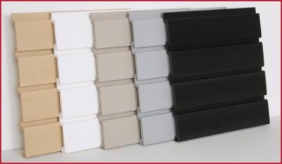 Painéis de parede compostos de madeira personalizados da grão dos painéis de parede da garagem/PVC