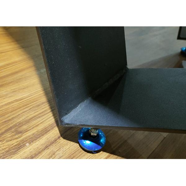 Indoor 40*80*76.5cm Painting Wrought Iron Table