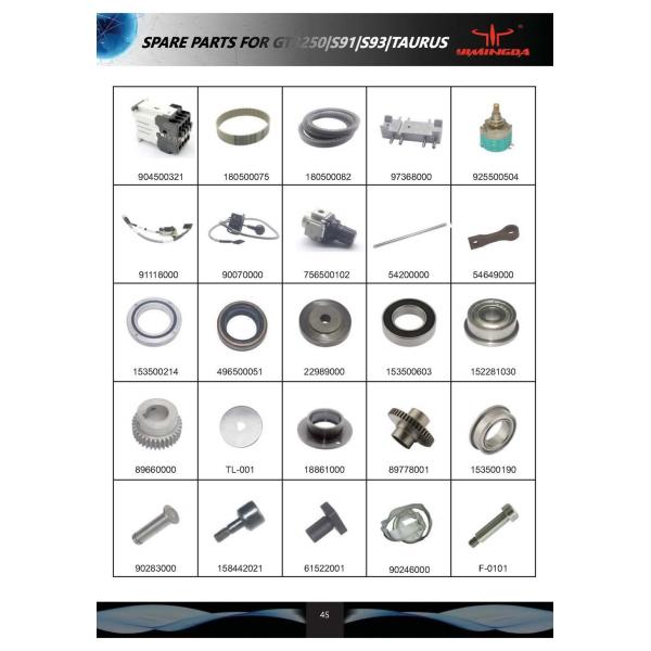 Проводник PN 71428002 ножа Presserfoot карбюратора втулки частей резца S3200 GT3250