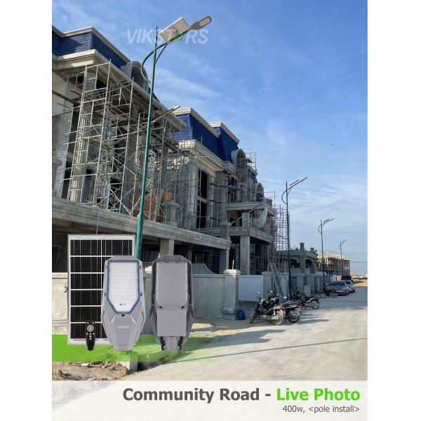 Two In One Solar Street Lights 100w 200w 300w 400w Aluminum Classic Design Hot Sales Solar Powered Lamps