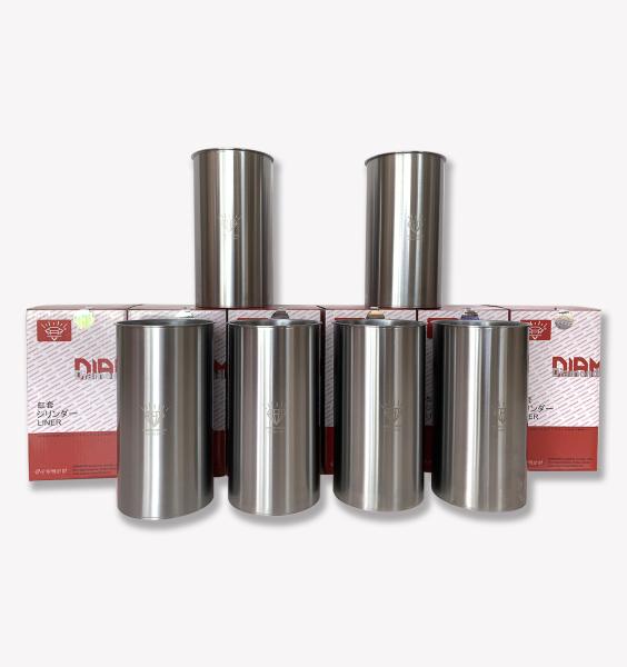 1-11261-248-0 Silver ISUZU Engine Parts Engine Cylinder Liner  For 6BG1-4 EX200-6 SH200A3