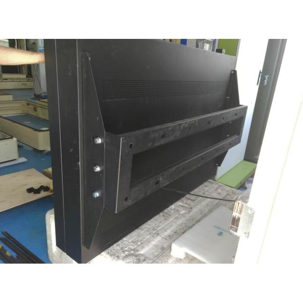 Quiosque exterior de alta resolução da exposição do Lcd, tela fixada na parede do cartaz de Digitas