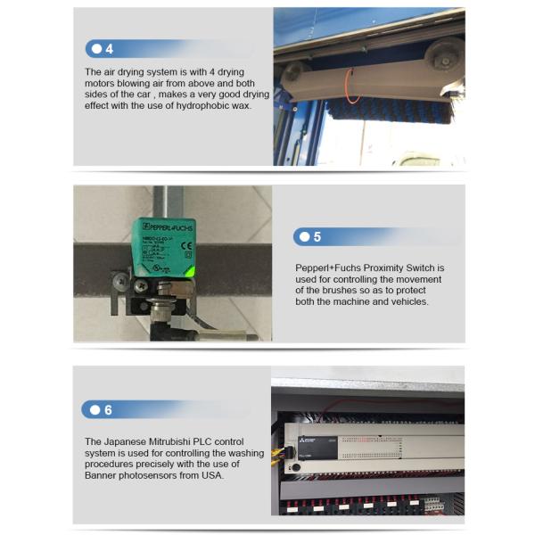 5 щетки Катар Автоматическая машина для стирки автомобилей для Дохи