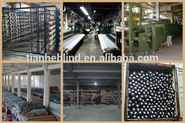 Sunscreen Roller blind Fabric rolls of sunscreen fabric