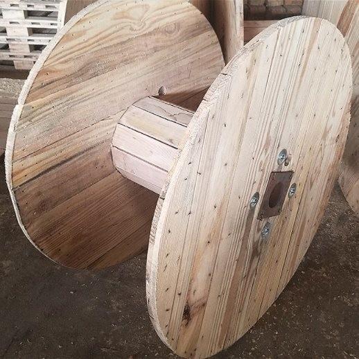 Single Face Wooden Cable Reel Cable Drum Pine Recycled Cable Reels
