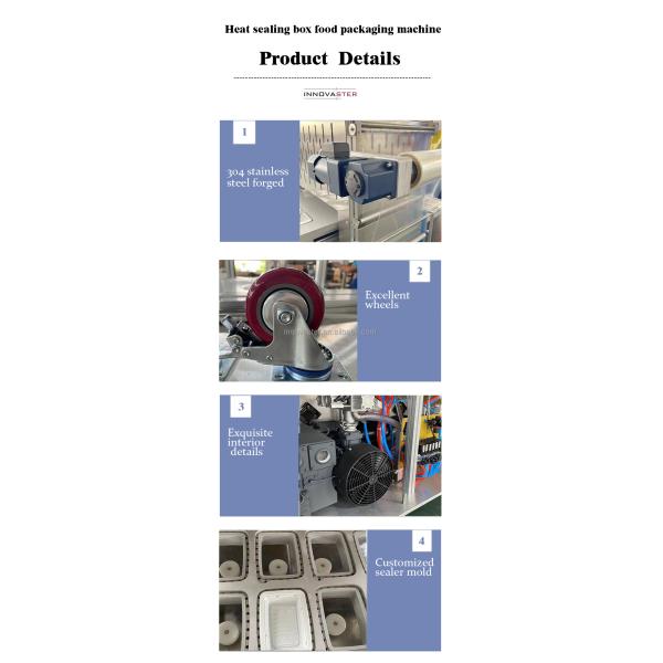 Plastic Material Used Modified Atmosphere Packaging Machine 700 KG for Fragile Snacks