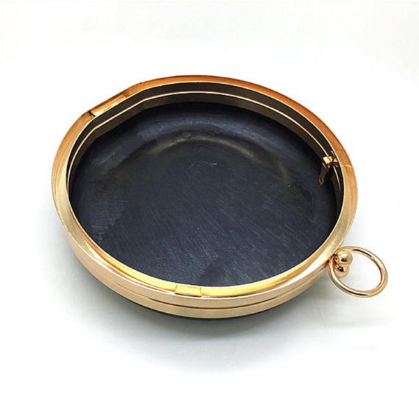 O Ring Lock Round DIY Dinner Bag Clutch Frame