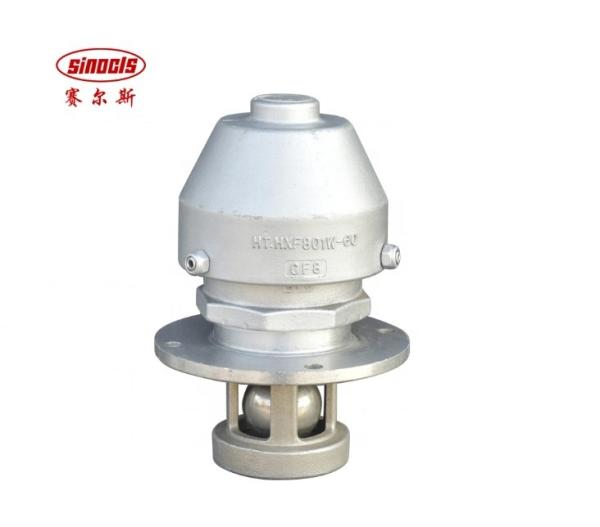 Oil Tank Truck Parts Stainless Steel Breathing Valve with Flange 0.5-0.8mpa Gas Source Pressure Compatible