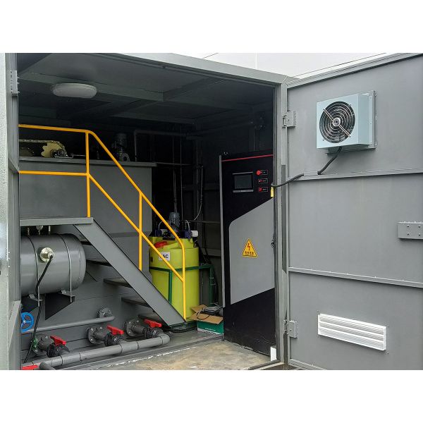 PLC Electronic Control Cabinet Automated Customized Size For Water Purification Plant