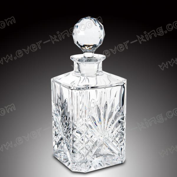 Бутылка рома квадрата 750ml для роскошных ликеров