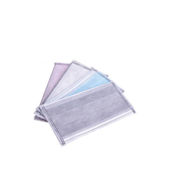Active Carbon Single Use Face Mask 4 Layer OEM Mask Colorful Ear Loop or Ties