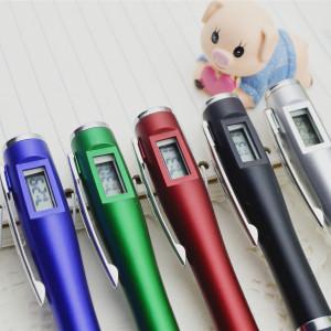 2015 hot-selling high quality LED light ballpen，Ballpen with touch screen and LED light