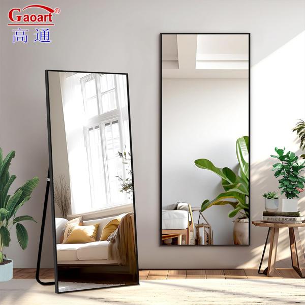 customized Rectangular Framed Mirror for the hall