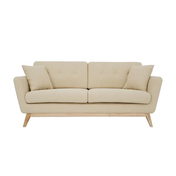 Luxury Nontoxic Home Fabric Sofa For Living Room Multicolor Antiwear