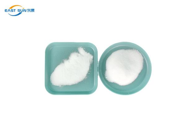 Pó do esparadrapo da transferência térmica do PES de Copolyester branco para a impressão de tela de seda