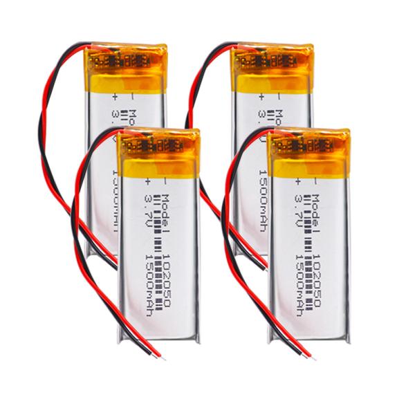 O KC aprovou 102050 o bloco da bateria de lítio do polímero de 3.7V 1000mAh