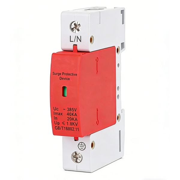 GLOMRO 1P/2P/3P/4P 20KA 40KA 60KA 80KA 100KA Class II SPD Surge Protective Device Surge Protective Device