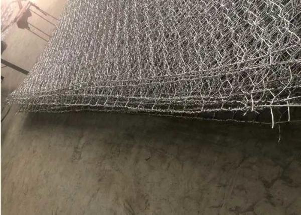 2.8mm PVC Coated Gabion Baskets 60mm Mesh 10 Year Lifespan