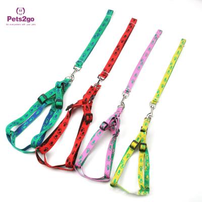 Acolchoado segure a trela de nylon do cão de 120cm para andar/treinamento