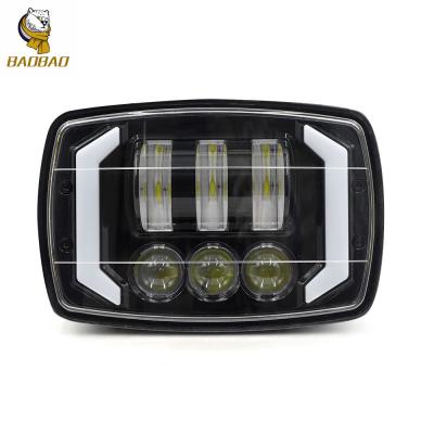4 Inch Harley White Yellow Available LED Fancy Headlight For Bike