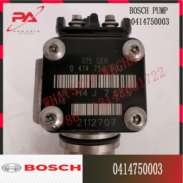 Diesel Fuel Common Rail Engine Fuel Pump B osch Single Pump 0414750003