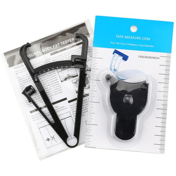 Calibre en plastique de graisse du corps d'ABS, ODM d'OEM d'appareil de contrôle de pourcentage de graisse du corps