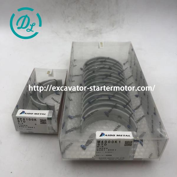 Jeu de coussinets de bielle pour moteur ISUZU 4HK1 6HK1 RP4100K