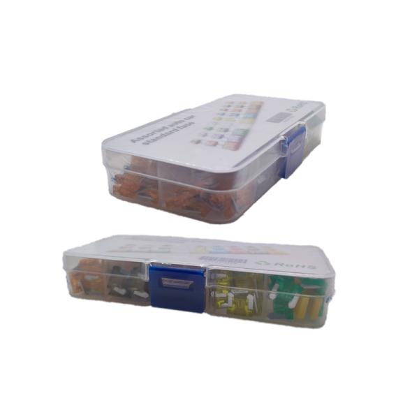 100 шт. Ассортимент автомобиля грузовик низкопрофильный мини-сцепление микро лезвие сцепление комплект автомобильных аксессуаров 5А 7.5А 10А 15А 20А 25А 30А Pro