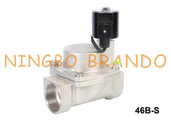 1/2'' 3/4'' 1'' Stainless Steel Fountain Solenoid Valve IP68 Underwater