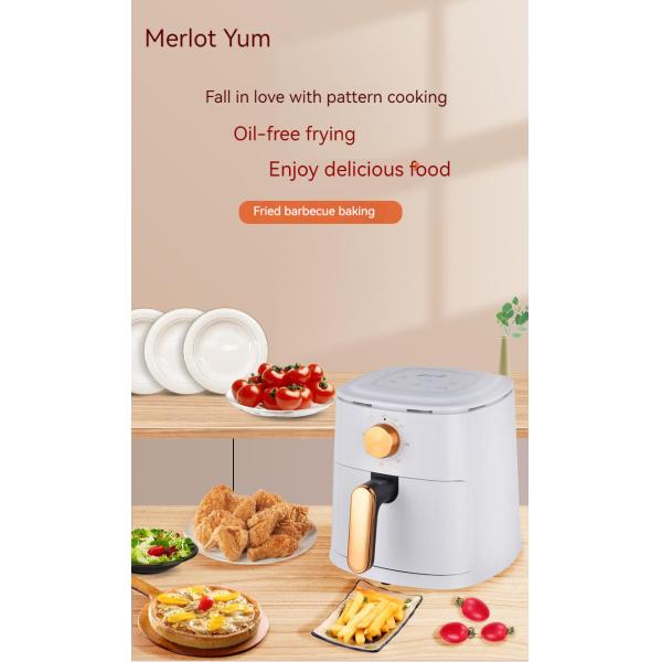 Commercial Electric Air Fryer for Kitchen Camping Picnic Party Cooking 4L Capacity