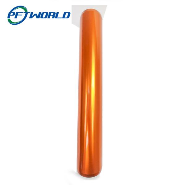 УЛЬТРАФИОЛЕТОВОЕ сопротивление; Апельсин; Длинная трубка оксидации; Алюминиевый подвергать механической обработке CNC;  Фирма; Не легкий для того чтобы деформировать