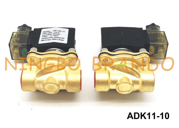 G3/8'' ADK11-10A / 10G / 10N CKD Type Brass Solenoid Valve Pilot Kick 2 Way Diaphragm Valve