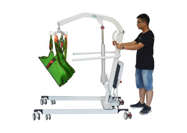 Automatic Patient Floor Lift , Patient Hoist Sling Accommodate Vertical Horizontal Lifts