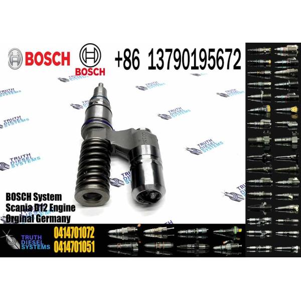 Original New Common Rail Fuel Injector For Bosch 0414701072 0414701051