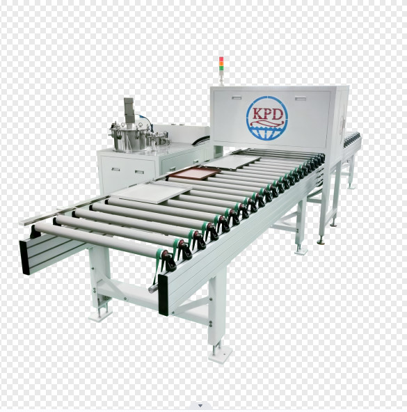 EPS/Rockwool/Honeycomb Panel glue Lamination Machine  glue spraying machine