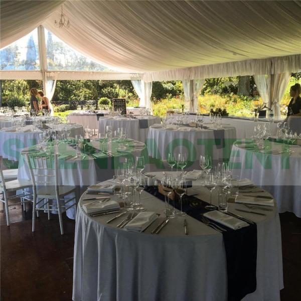 Waterproof Tent For Marriage , Wedding Party Tent Transparent Aluminum Structure