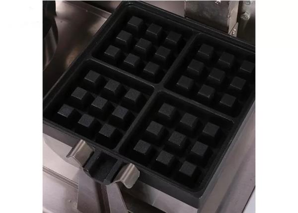 Double Head 220V Auxiliary Kitchen Equipment For Waffle