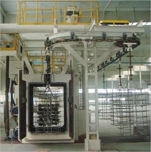 Pass Through Hanger Type Shot Blasting Machine improved coating quality