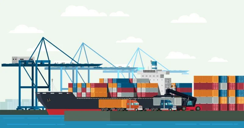 Exports Goods Multimodal Freight Transport From China To The Wordwide