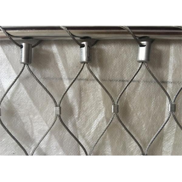 Hole Size 25mm Stainless Steel Rope Mesh 2.5mm Diameter Ss 316