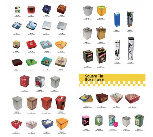 DADI Rust Proof Square Tin Box 0.23mm 0.30mm 0.35mm 0.38mm Candy Tin Box Air Tight